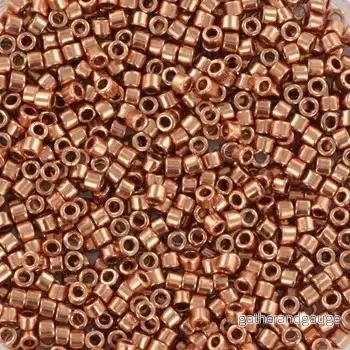 Miyuki Delica – Bright Copper Plated 11/0, 5 gram Miyuki Delica – Bright Copper Plated 11/0, 5 gram
