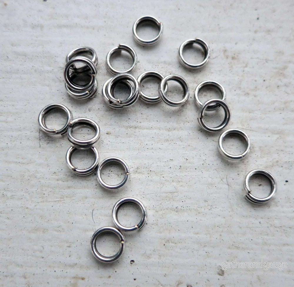 Motringar – Silverfärgade 5mm 20-pack