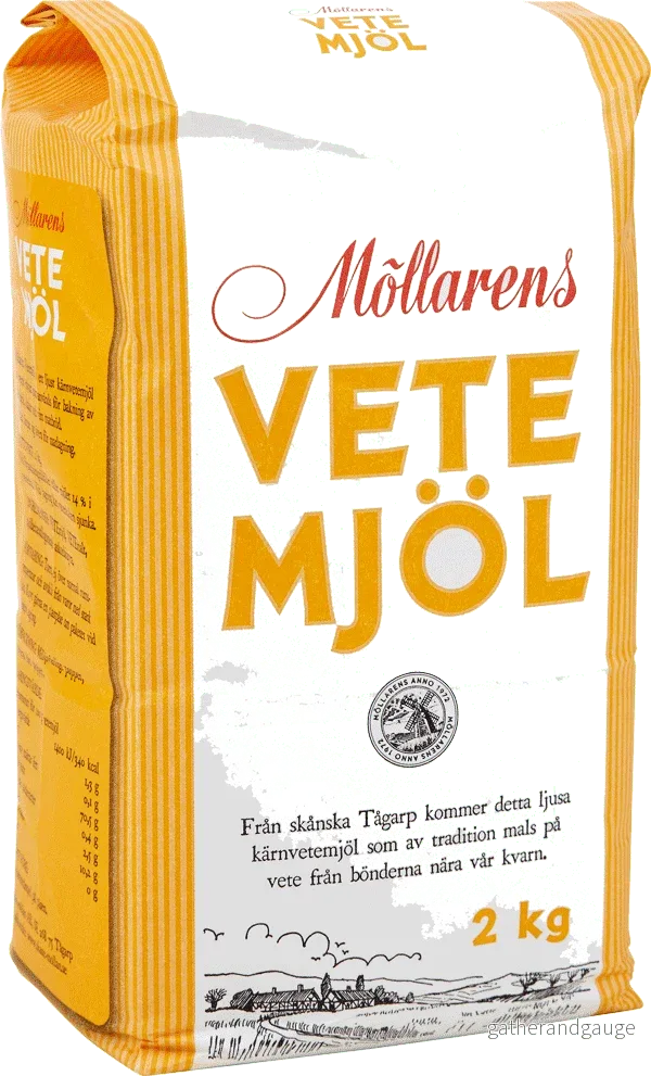 Vetemjöl 2kg Skånemöllan