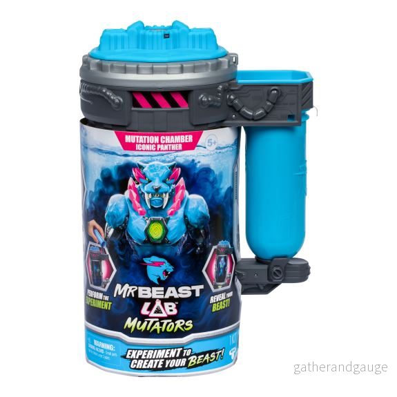 MrBeast Lab Mutant Actionfigur – Ikonisk Panter