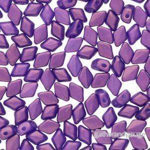 Matubo Mini Gemduo – Gold Shine Medium Orchid 6x4mm Matubo Mini Gemduo – Gold Shine Medium Orchid 6x4mm