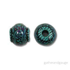 Mood Bead – Blue Mystique 12.5x11mm 1 styck Mood Bead – Blue Mystique 12.5x11mm 1 styck