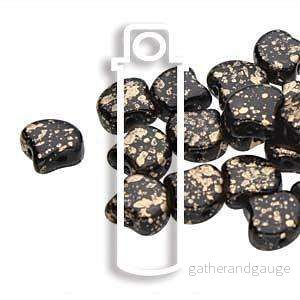Ginko Duo - Jet Gold Spalsh 7,5mm, 22 gram
