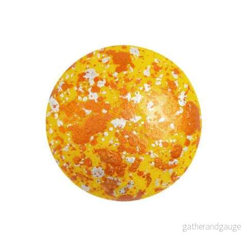 Cabochon par Puca® - Opaque Jonquil Tweedy 18 mm, 1 styck