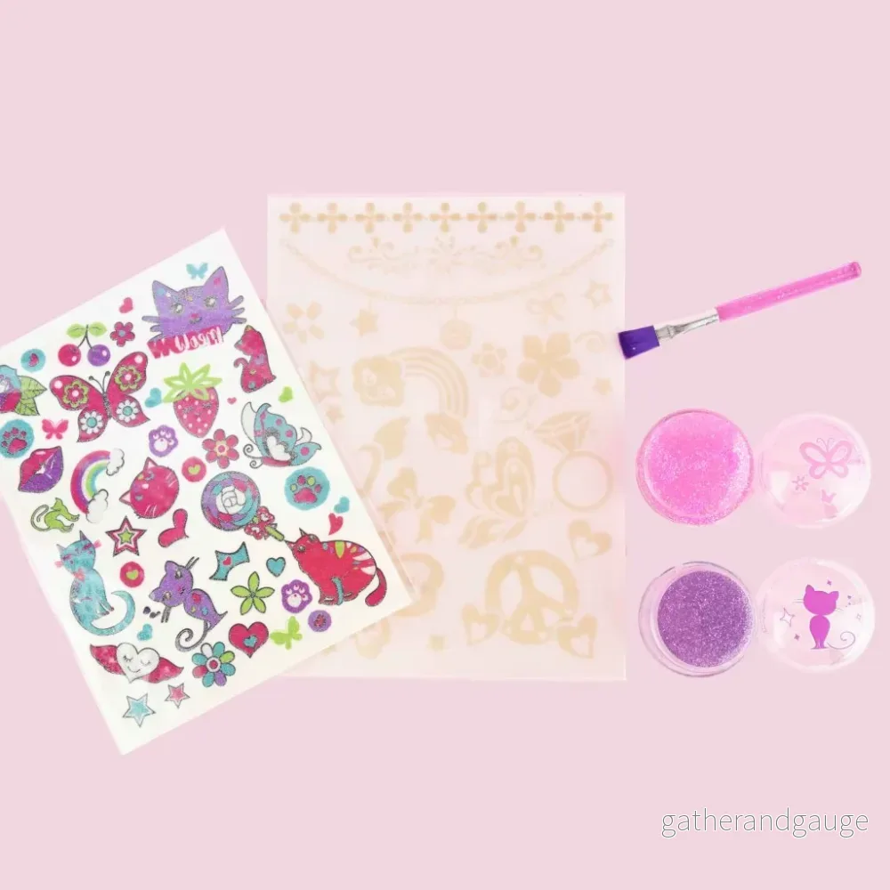Glittertatueringar – Set – 5 delar