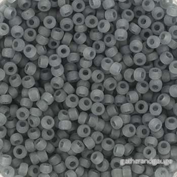 Miyuki Seed Beads – Transparent Matte Grey 11/0, 10 gram Miyuki Seed Beads – Transparent Matte Grey 11/0, 10 gram