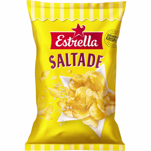 Estrella Potatischips Saltade 275g Estrella Potatischips Saltade 275g