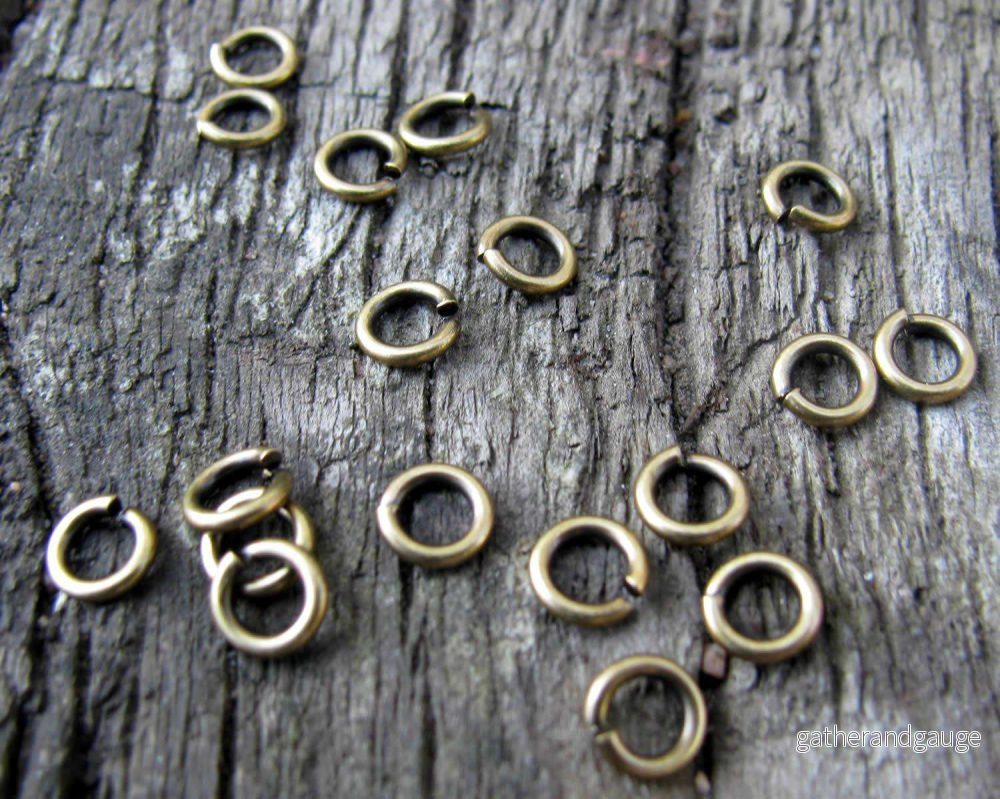 Bindringar Bronsfärgade - 5x1mm, 50-pack - Bild 2