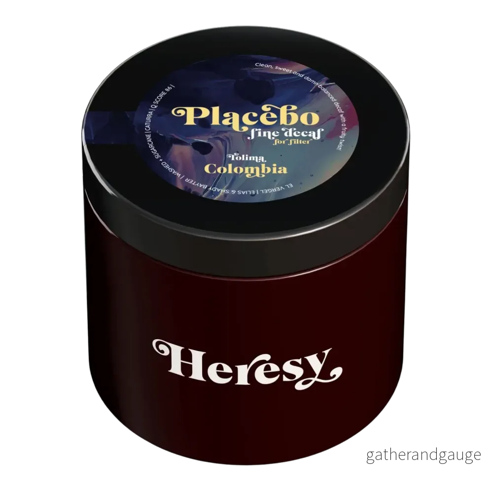 Heresy – Placebo Fine Decaf – Brygg – 252g Heresy – Placebo Fine Decaf – Brygg – 252g