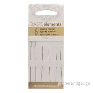 Pärlnålar Basic Elements - Mix, 6-pack