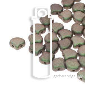 Ginko Duo – Polychrome Citrus & Sage 7,5mm Ginko Duo – Polychrome Citrus & Sage 7,5mm