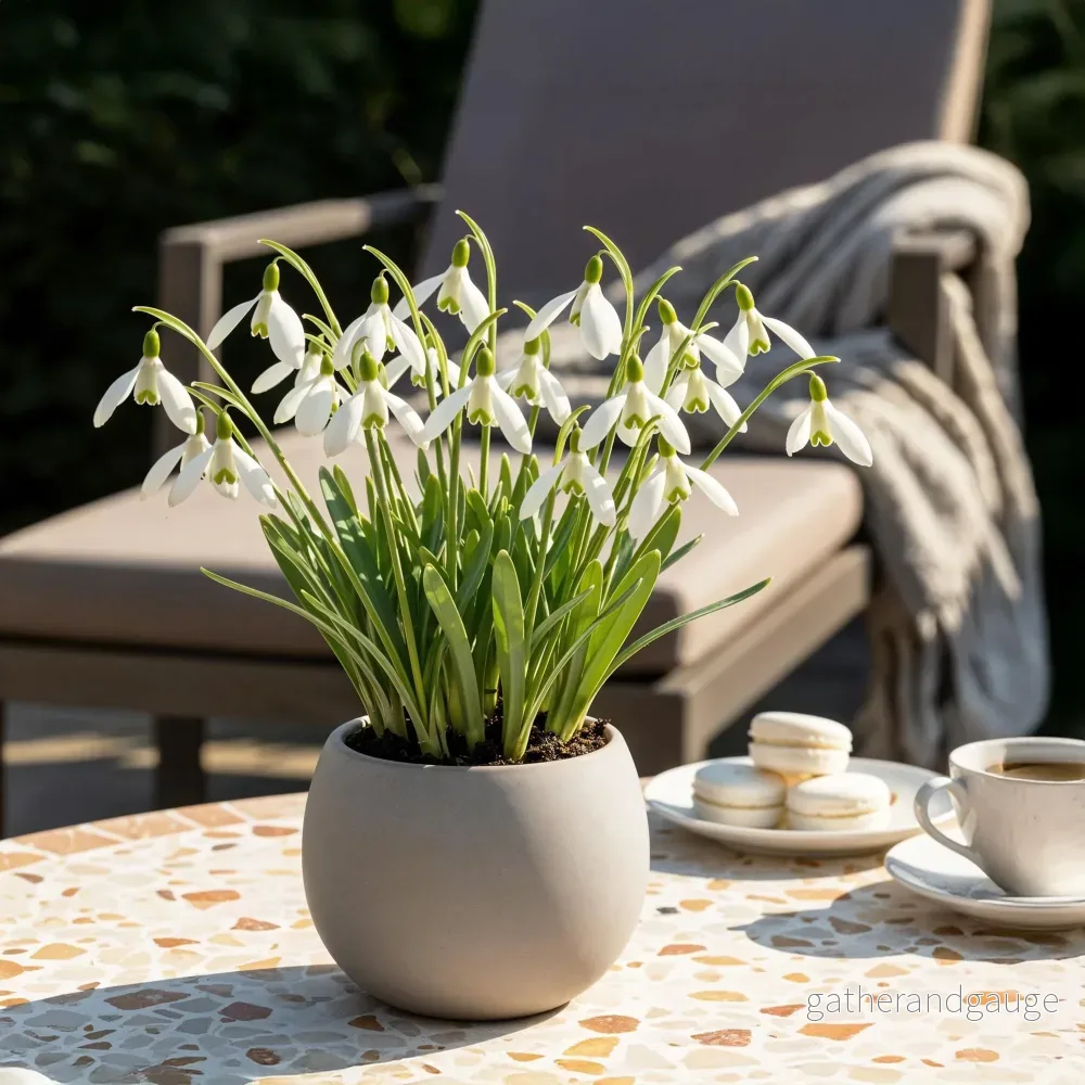 Green boutiQ - Bloembollen - Galanthus Elwesii - Kleur Wit - 25 stuks - Bolmaat 5/6 - XXL Pack - Bild 3
