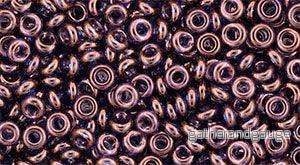 TOHO Demi Round – Gold-Lustered Amethyst 8/0 – 5 gram TOHO Demi Round – Gold-Lustered Amethyst 8/0 – 5 gram