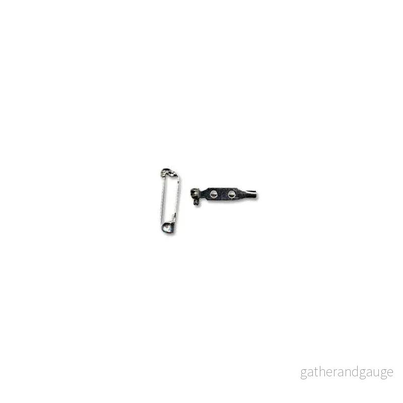Broschnål Silverfärgad – 20mm 1 Styck
