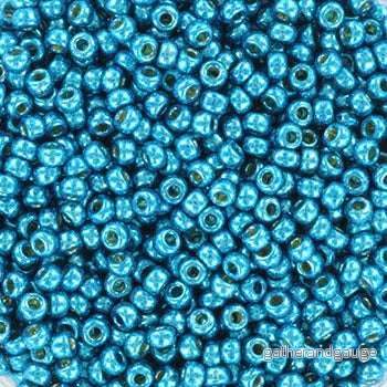 Miyuki Seed Beads – Duracoat Galvanized Capri Blue 11/0, 10 gram