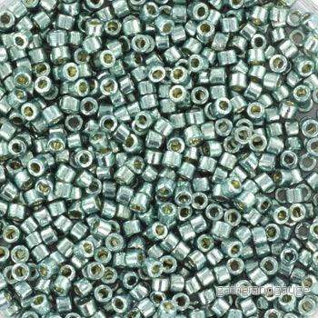 Miyuki Delica – Duracoat galvaniserad dark sea foam 11/0, 5 gram
