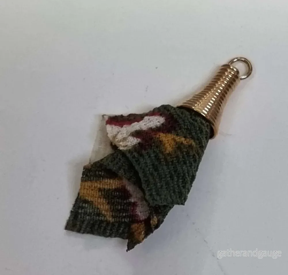 Tofs Tyg – Grön 30mm, 1 Styck