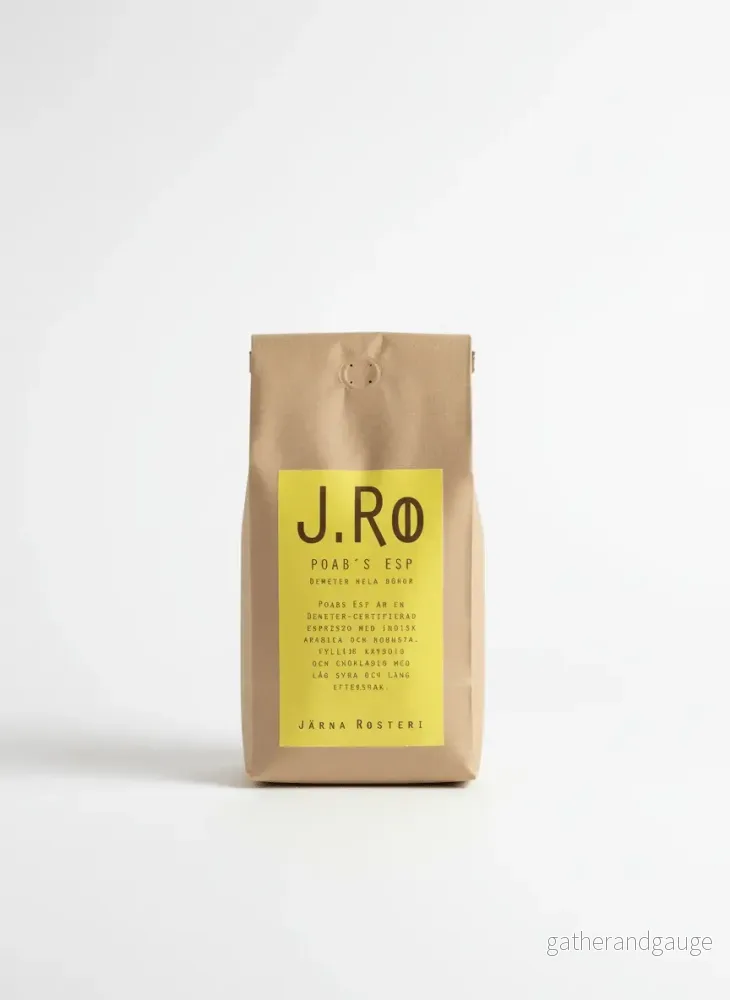 Järna Rosteri Poab’s ESP – Biodynamisk Espresso 450 g - Bild 3