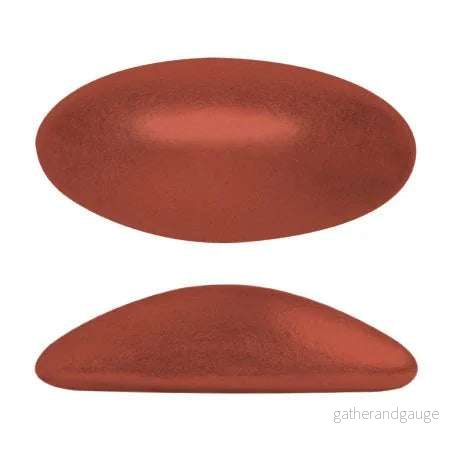 Athos® par Puca® – Bronze Red Matte 20x10mm, 1 styck Athos® par Puca® – Bronze Red Matte 20x10mm, 1 styck