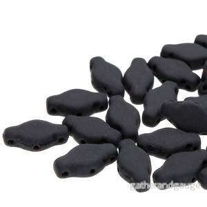 Navette - Jet Matte 6x12mm 10 gram