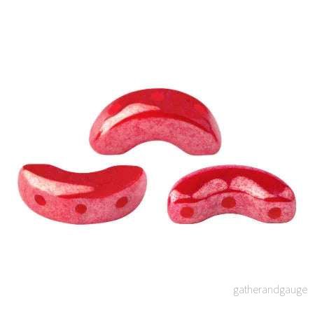 Arcos® par Puca® – Opaque Coral Red Luster, 10 gram