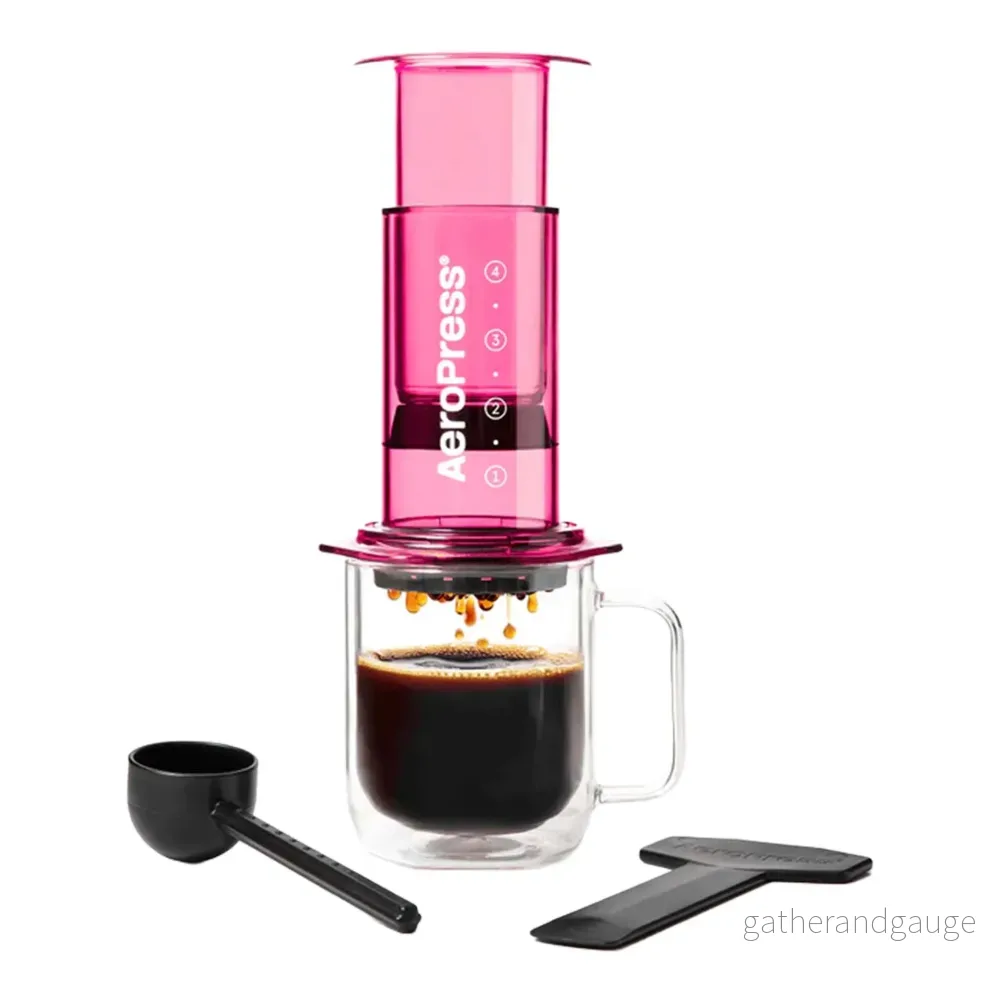 Clear Pink AeroPress Clear Pink AeroPress