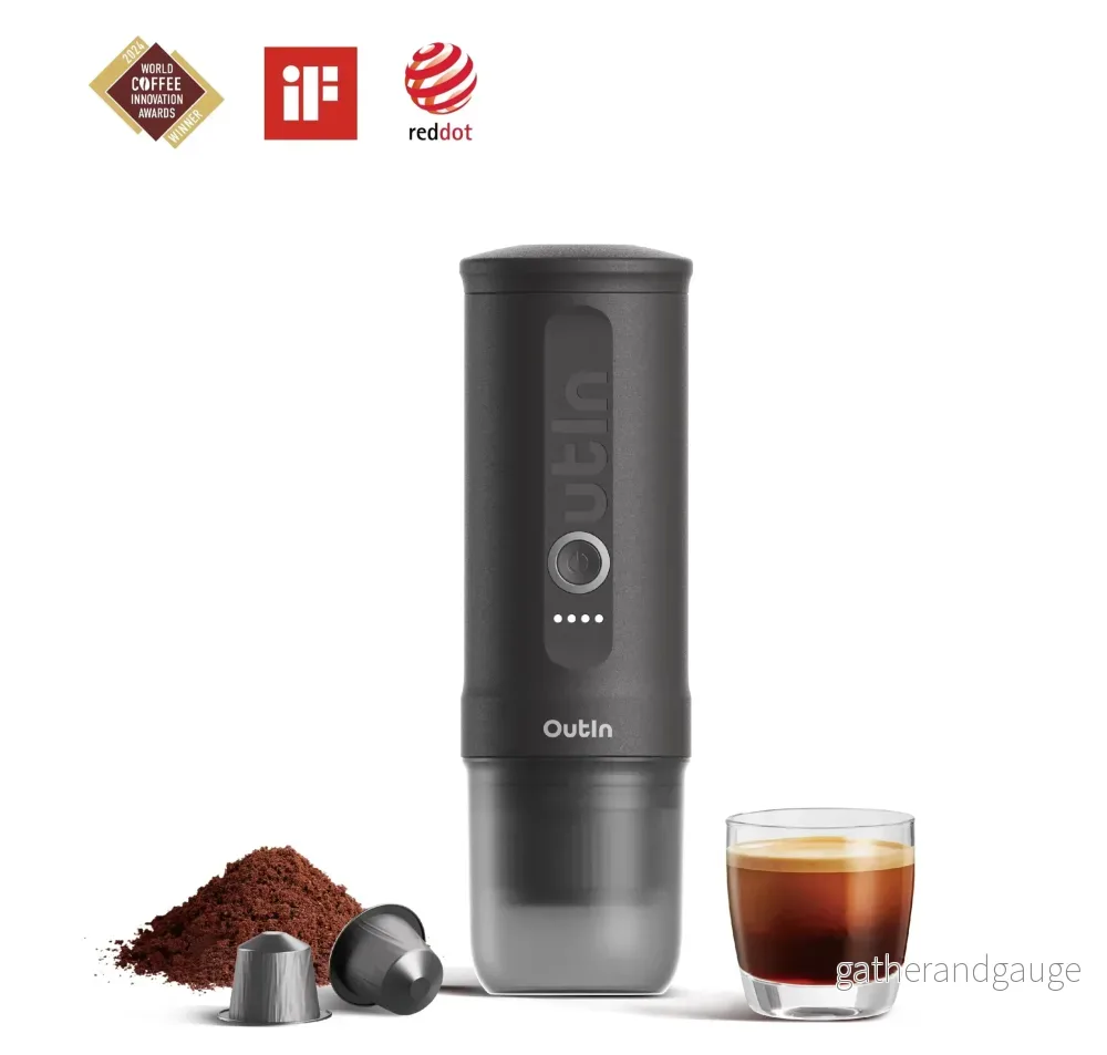 Nano Portble Espresso Bryggare – Space Grey Nano Portble Espresso Bryggare – Space Grey