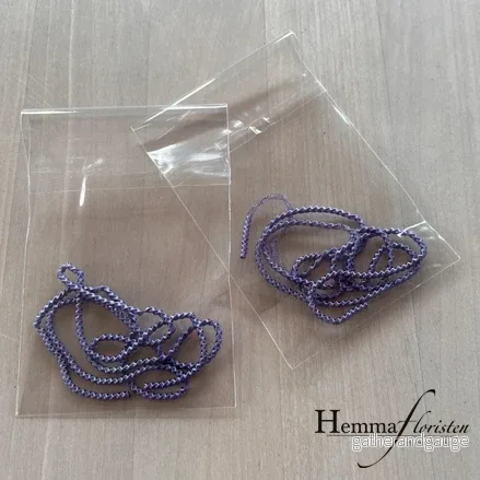 Bouillontråd lavendel lila 2-pack - Bild 2