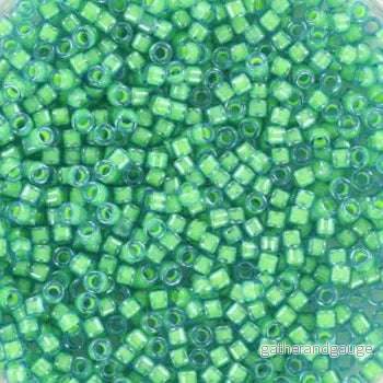 Miyuki Delica - Luminous Mermaid Green 11/0, 5 gram