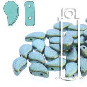 Paisley Duo – Polychrome Mint Chocolate 8x5mm 22 gram Paisley Duo – Polychrome Mint Chocolate 8x5mm 22 gram