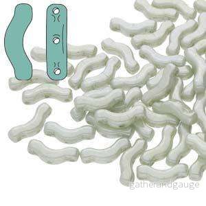 Bridge - Chalk Green Luster 3x12mm 20 gram