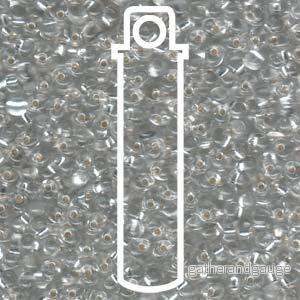Miyuki Drop - Transparent S/L Clear 3,4mm, 25 gram