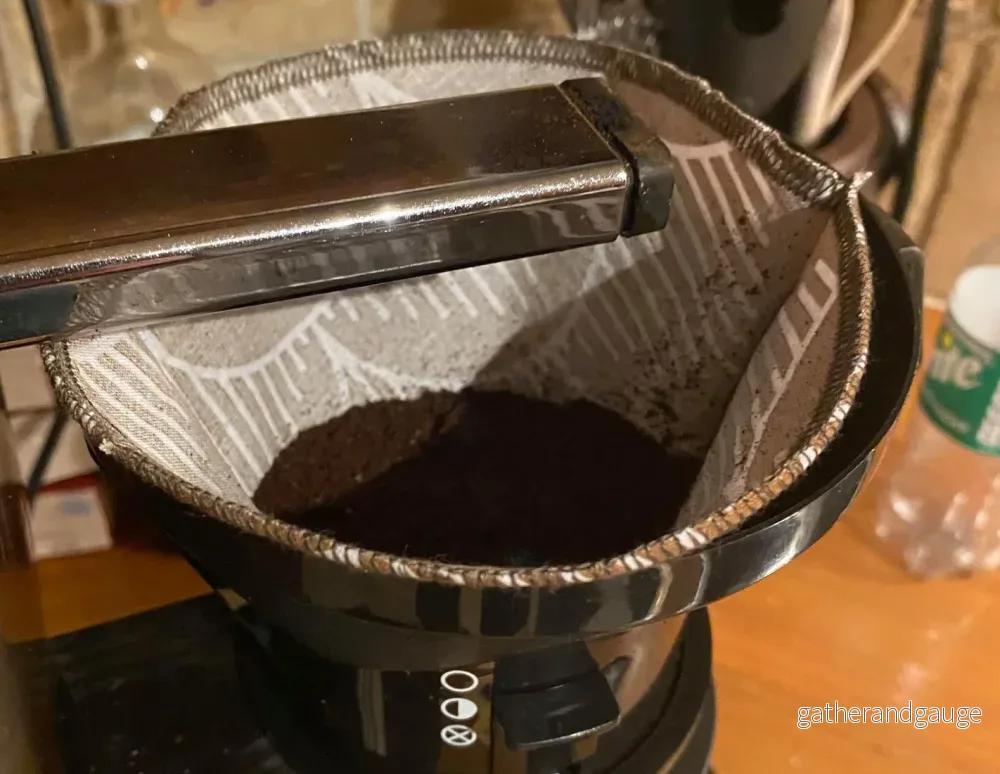 Återanvändbart kaffefilter i bomull – 1×4 Återanvändbart kaffefilter i bomull – 1×4