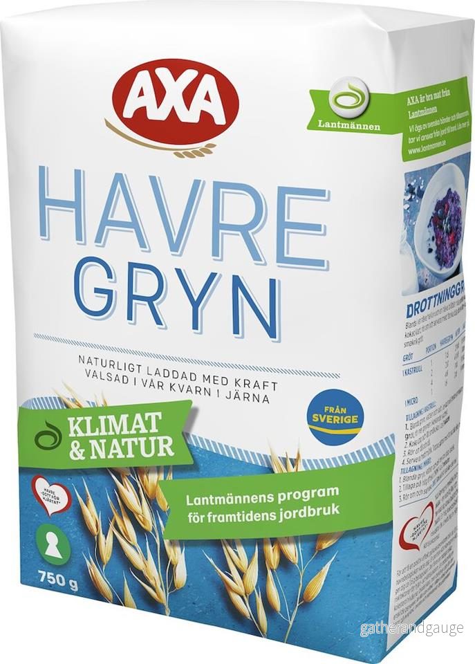 Havregryn 750g AXA Havregryn 750g AXA