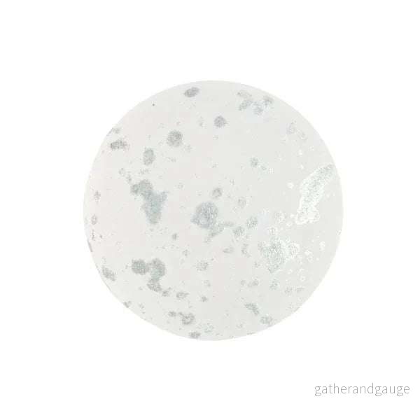 Cabochon par Puca® – Crystal Matte Splash Silver 25 mm, 1 styck Cabochon par Puca® – Crystal Matte Splash Silver 25 mm, 1 styck
