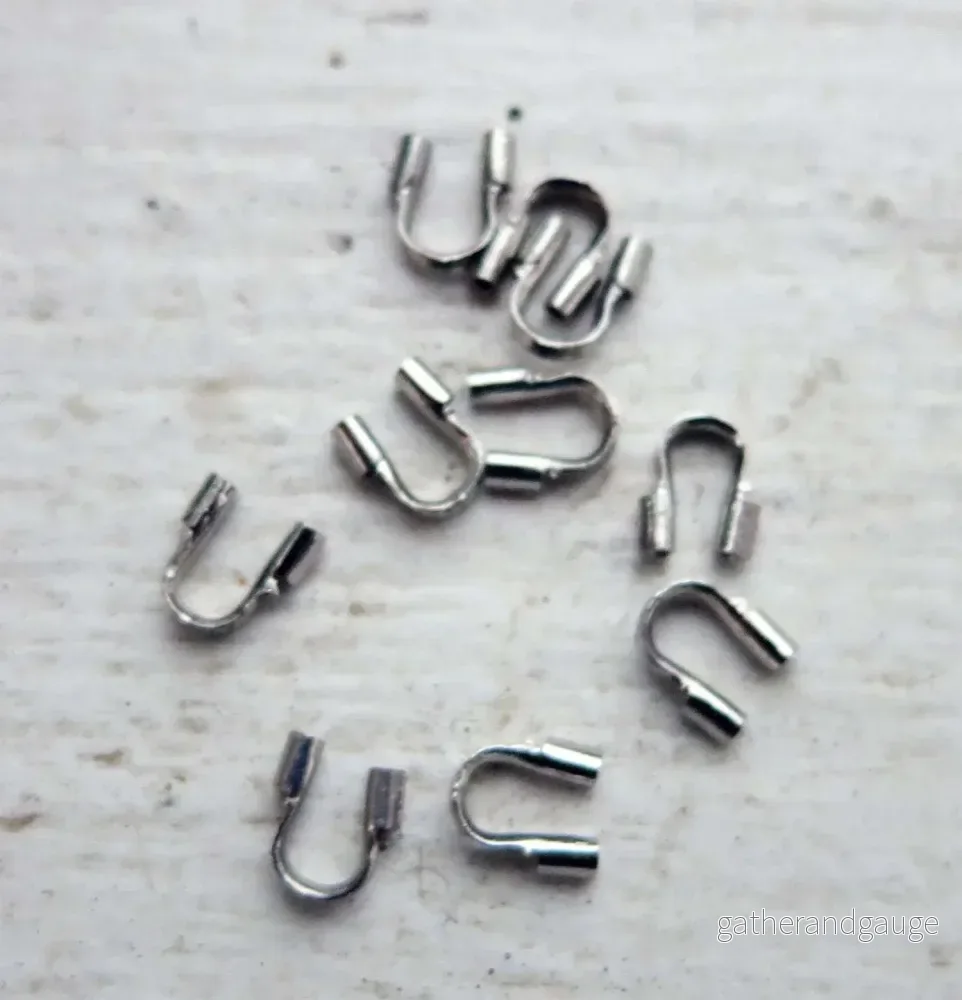 Wireguard - Antiksilverfärgad 0,69mm 10-pack