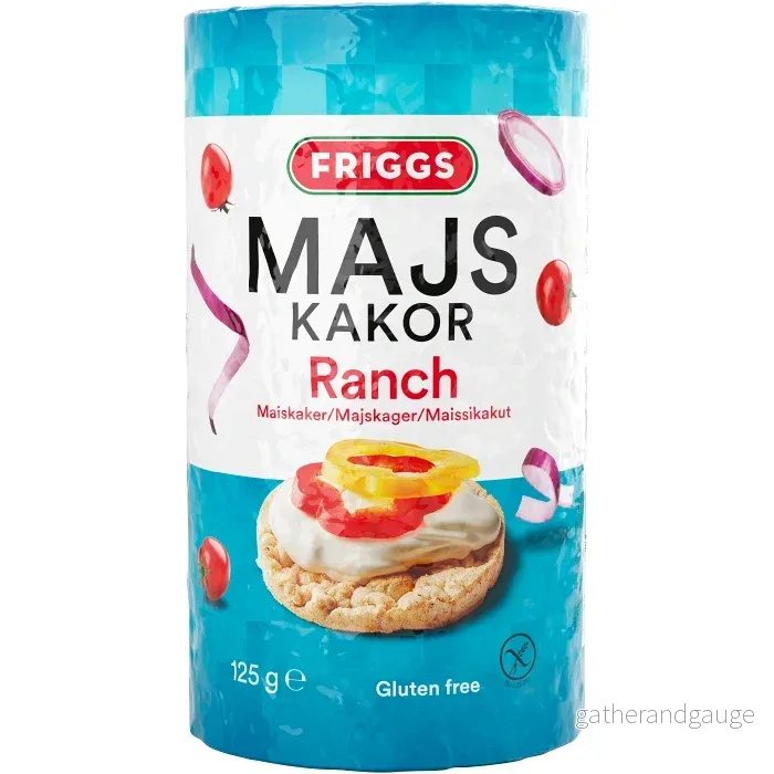 Friggs Ranch Majskakor 125g Friggs Ranch Majskakor 125g