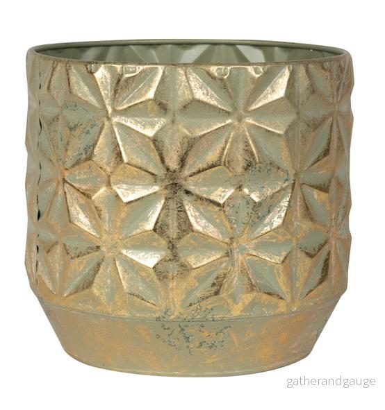 Linske Pot Shiny Gold 19 cm - Bild 2