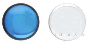 Cabochon Rund - Crystal Heliotrope 20mm