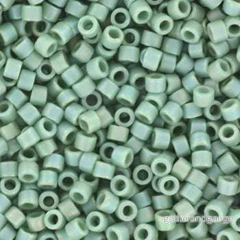 Miyuki Delica - Opaque Glazed Frosted Rainbow Celadon 11/0, 5 gram