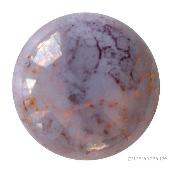 Cabochon par Puca® – Opaque LT Amethyst Bronze 25 mm, 1 styck