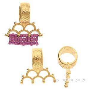 Cymbal Element – Kales 24K Gold plated 1 styck