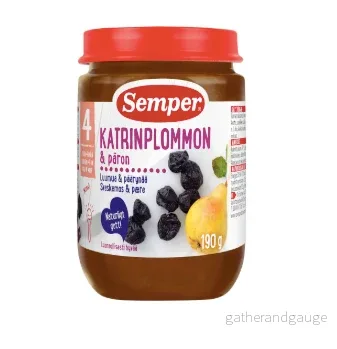 Katrinplommon Päron Från 4 Månader Katrinplommon Päron Från 4 Månader