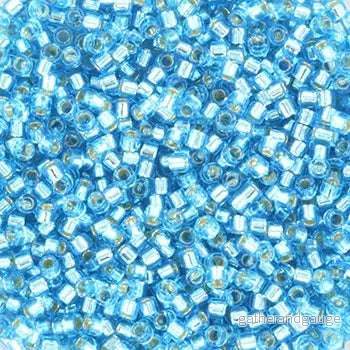 Miyuki Delica – Silverlined Ocean Blue 11/0, 5 gram