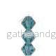 Tjeckiska MC Bicone - Aquamarine 4 mm, 30- pack - Bild 2