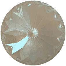 Primero Crystals 1122 Rivoli - Crystal Ivory Cream DeLite 14mm 1 styck - Bild 2