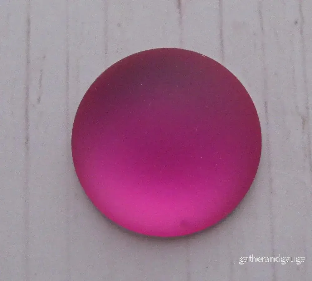 Luna Cabochon - Raspberry 24 mm 1 styck - Bild 2