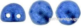 CzechMates Cabochon – Saturated Metallic Navy Peony 7mm 2- håls, 10-pack CzechMates Cabochon – Saturated Metallic Navy Peony 7mm 2- håls, 10-pack