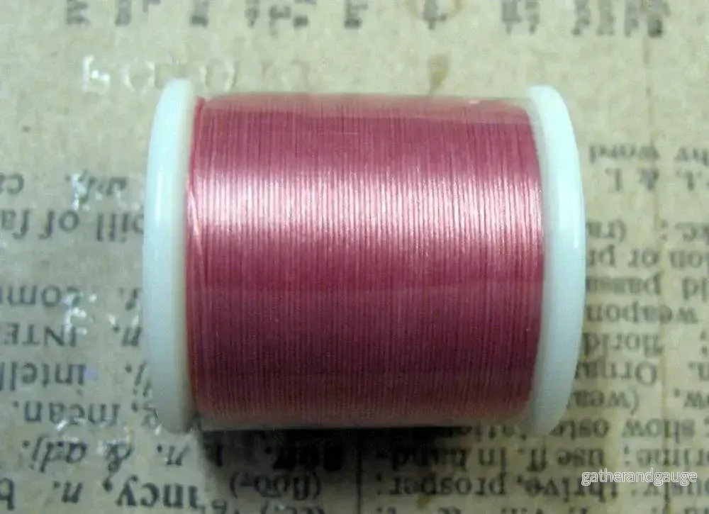 K.O Pärltråd - Rose, 1 Rulle - Bild 3