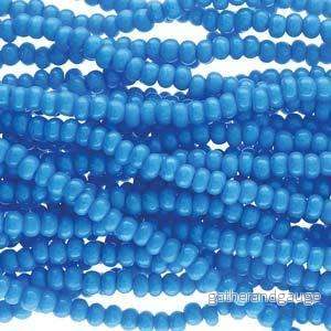 Tjeckiska Seed Beads – Op Blue Dyed Terra 11/0, 17gram